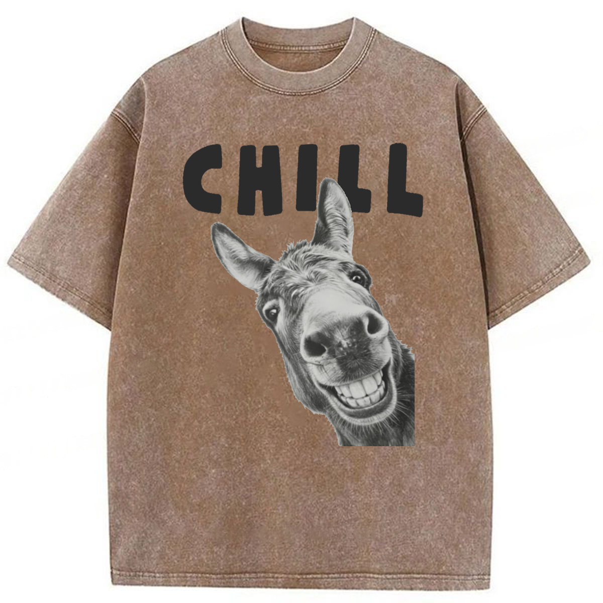 Tokyoviva Chill Donkey Washed T-shirt