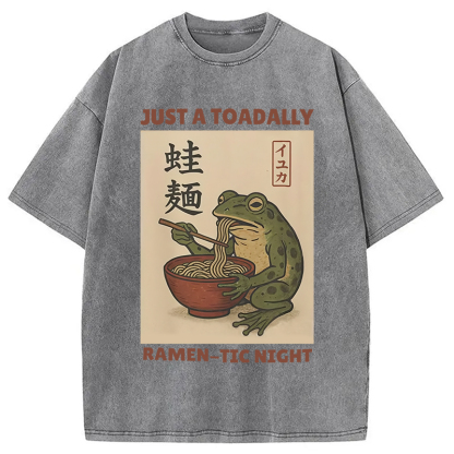 Toadally Fun Ramen Washed T-Shirt