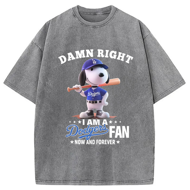 Dodgers Baseball Vintage Washed T-Shirt