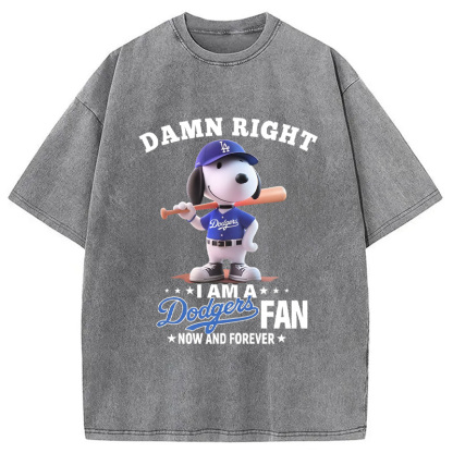 Dodgers Baseball Vintage Washed T-Shirt