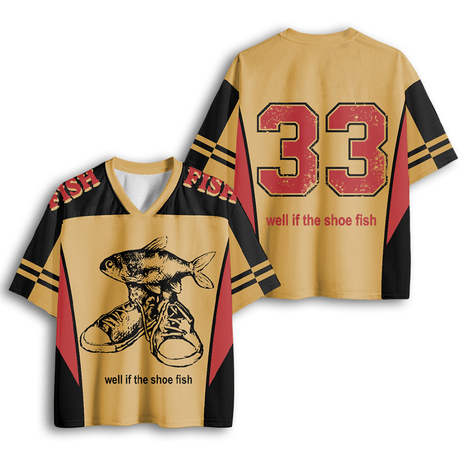 Baddiecat Shoe Fish Cursed Mesh Jersey