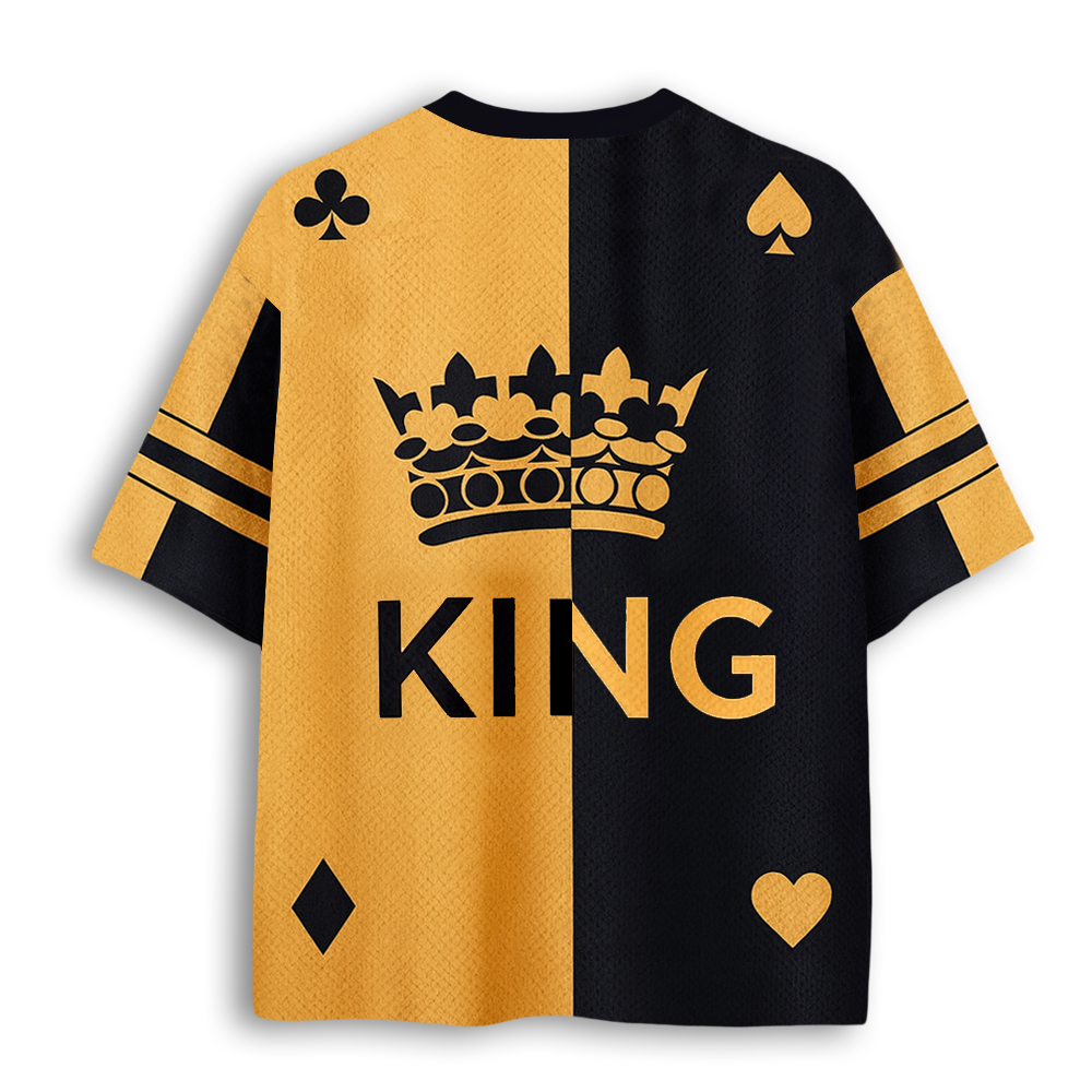 Baddiecat Poker King Mesh Jersey