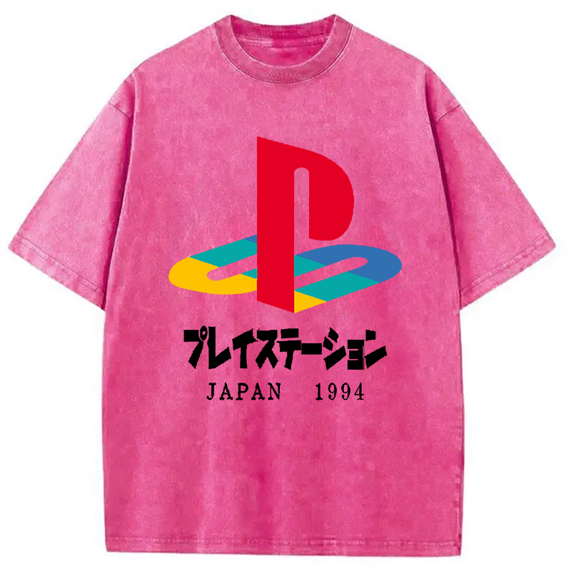 Sony Playstation Japanese Washed T-Shirt