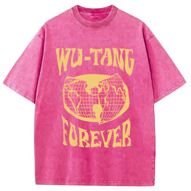 Wu-Tang Forever Hip-Hop Washed T-Shirt