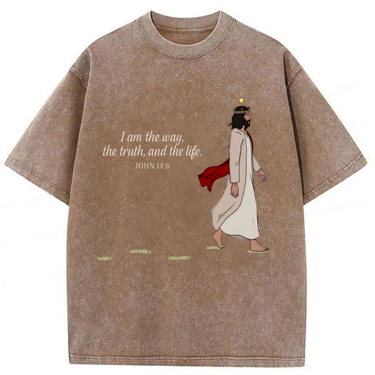 Tokyoviva Jesus The Way The Truth The Life Washed T-shirt
