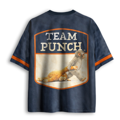 Baddiecat Punch Monkey Mesh Jersey