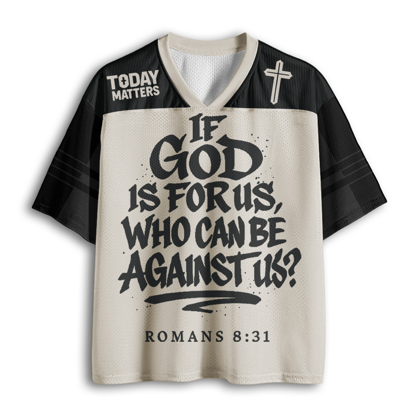Baddiecat God Christian Faith Mesh Jersey