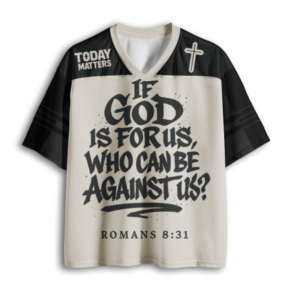 Baddiecat God Christian Faith Mesh Jersey