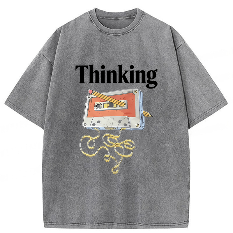 Tokyoviva Tape Thinking Washed T-shirt