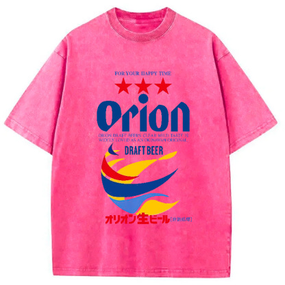 Orion Beer Vintage Japanese Washed T-Shirt