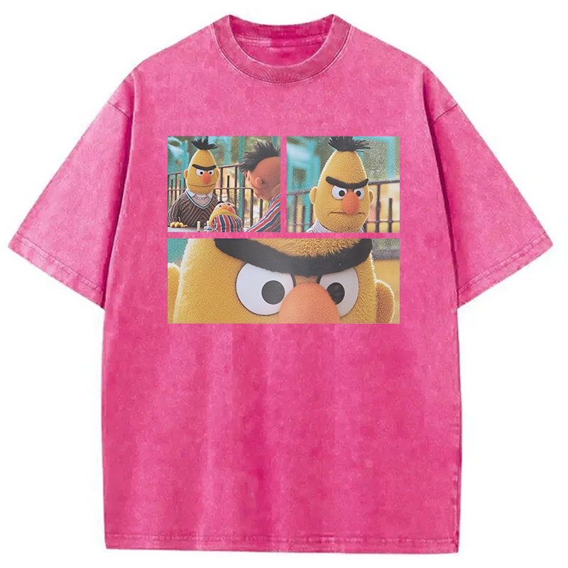 Angry Bert Washed T-Shirt