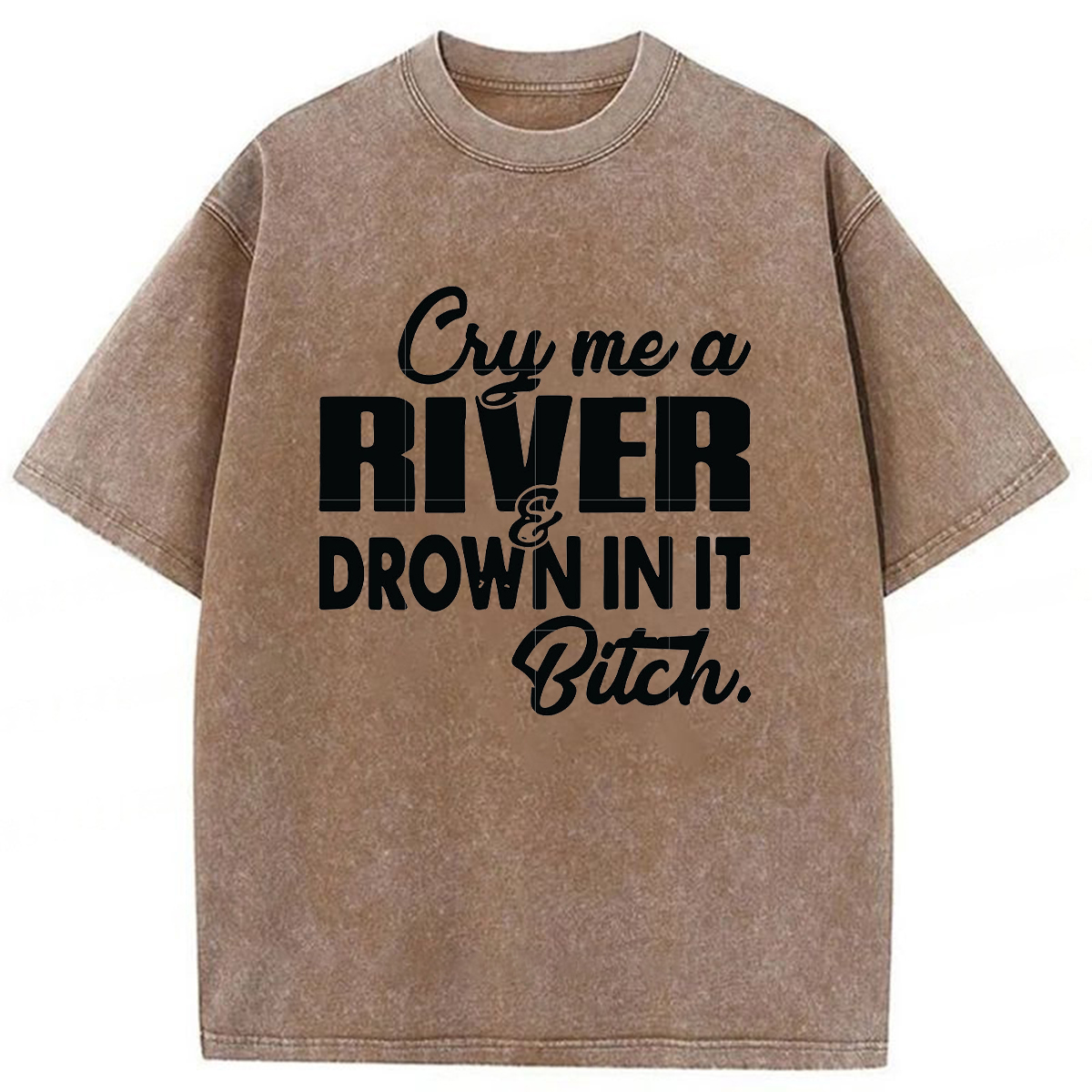 Tokyoviva Humorous Washed T-shirt