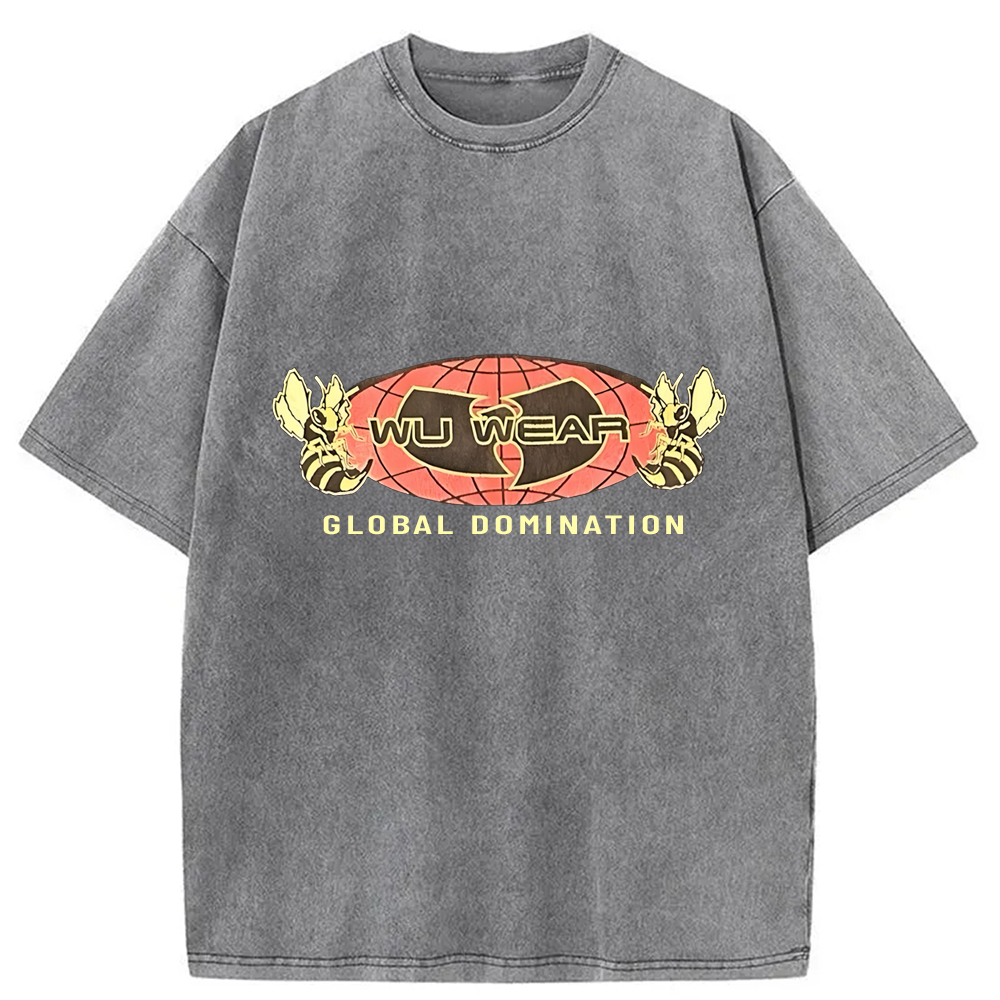 Vintage 90s Wu Wear Wu Tang Washed T-Shirt