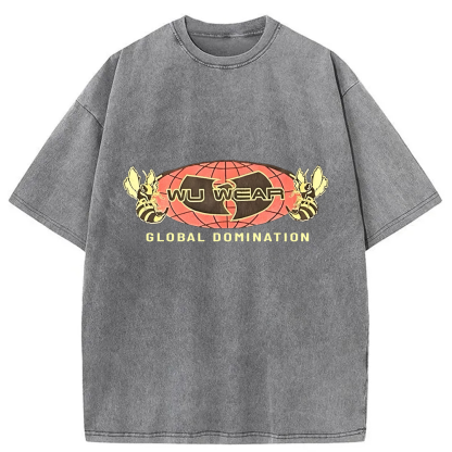 Vintage 90s Wu Wear Wu Tang Washed T-Shirt
