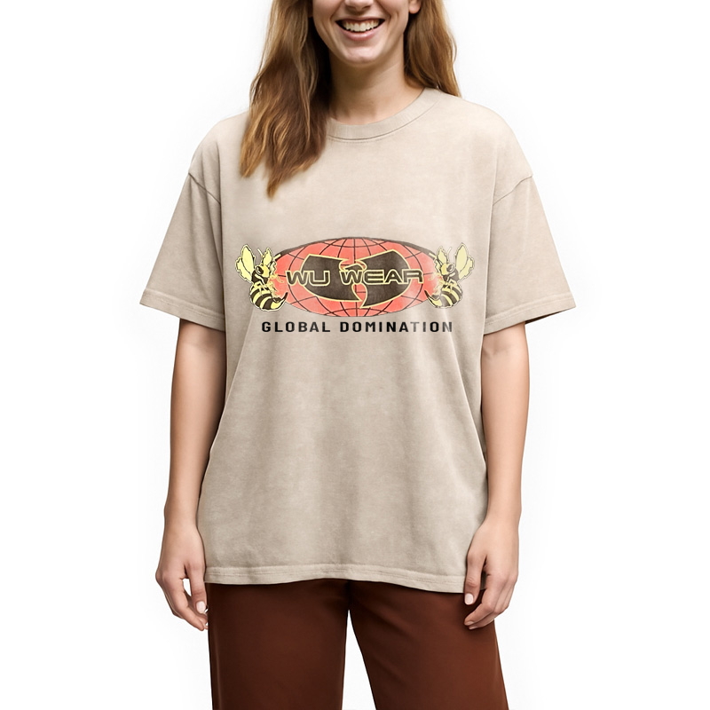 Vintage 90s Wu Wear Wu Tang Washed T-Shirt