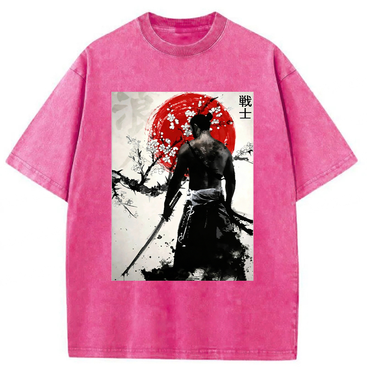 Tokyoviva The Way Of The Samurai Washed T-shirt