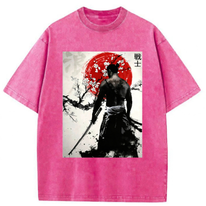 Tokyoviva The Way Of The Samurai Washed T-shirt