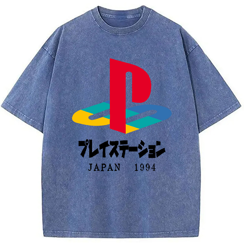 Sony Playstation Japanese Washed T-Shirt