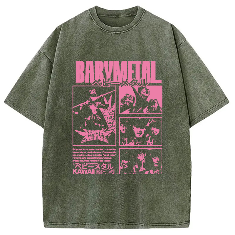 BABYMETAL Merch Washed T-Shirt