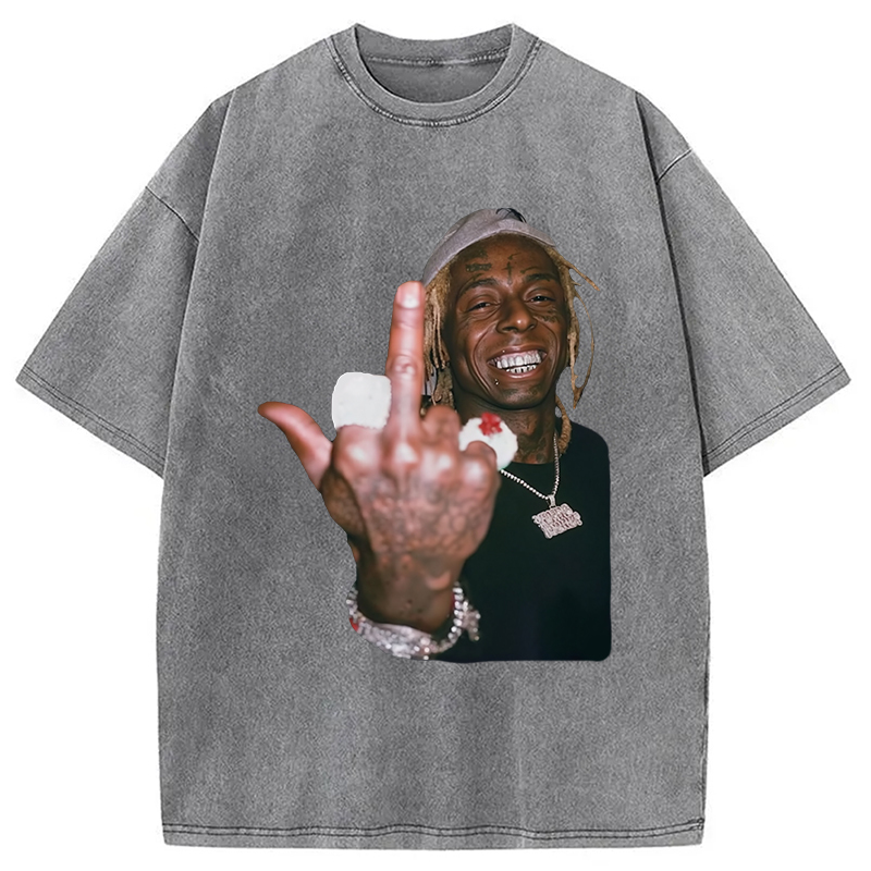 North America Tour Lil Wayne Washed T-Shirt
