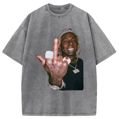 North America Tour Lil Wayne Washed T-Shirt