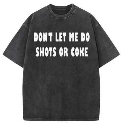 Tokyoviva Don't Let Me Do Washed T-shirt