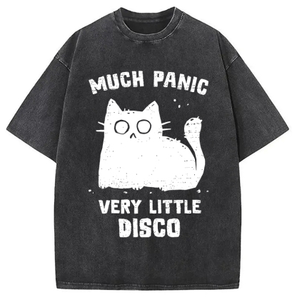 More Disco Funny Washed T-Shirt