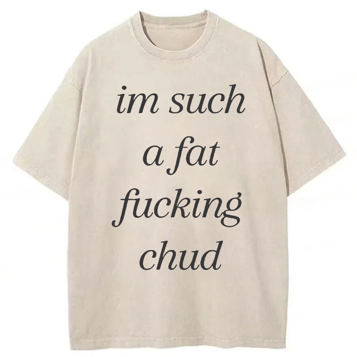 Tokyoviva I'm Just A Chud Washed T-shirt