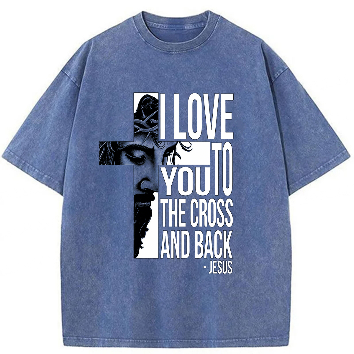 Tokyoviva Jesus Declaration Of Love Washed T-shirt
