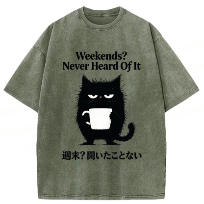 Tokyoviva No Weekend Washed T-shirt