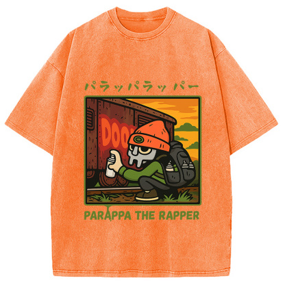 PaRappa the Rapper MF DOOM Washed T-Shirt