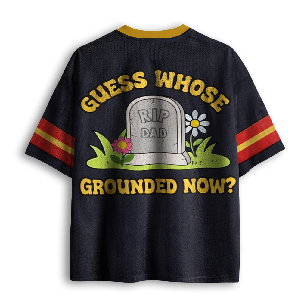 Baddiecat Guess Whose Grounded Now Mesh Jersey