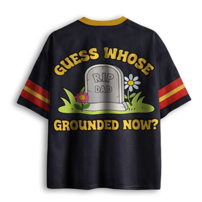 Baddiecat Guess Whose Grounded Now Mesh Jersey