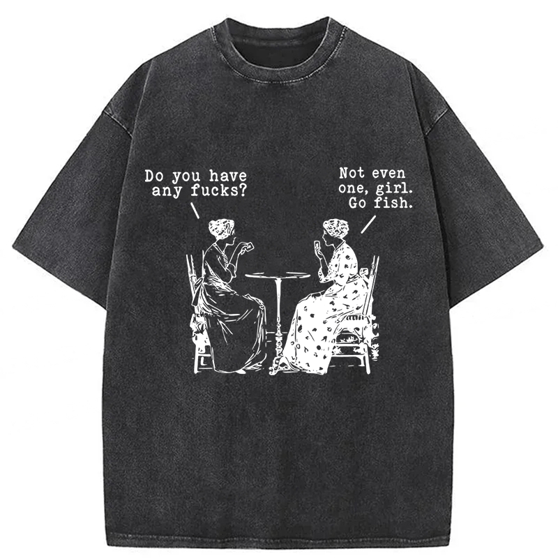 Tokyoviva Lady's Fun Chat Washed T-shirt