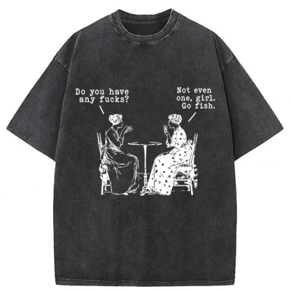 Tokyoviva Lady's Fun Chat Washed T-shirt