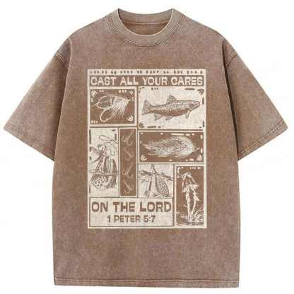 Tokyoviva Christian Fishing Washed T-shirt