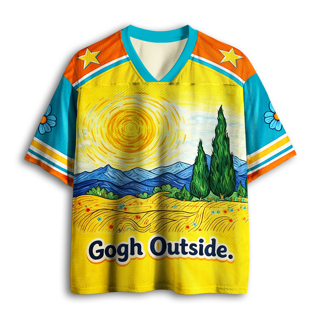 Baddiecat Gogh Outside Mesh Jersey