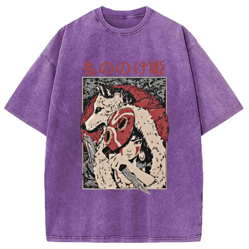 Princess Mononoke Washed T-Shirt