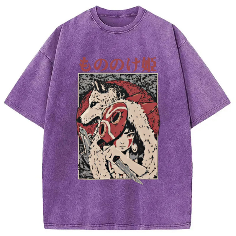 Princess Mononoke Washed T-Shirt