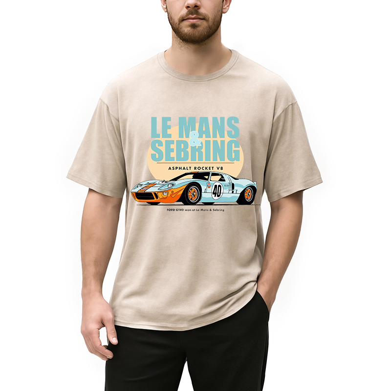 Won At Le Mans & Sebring Washed T-Shirt
