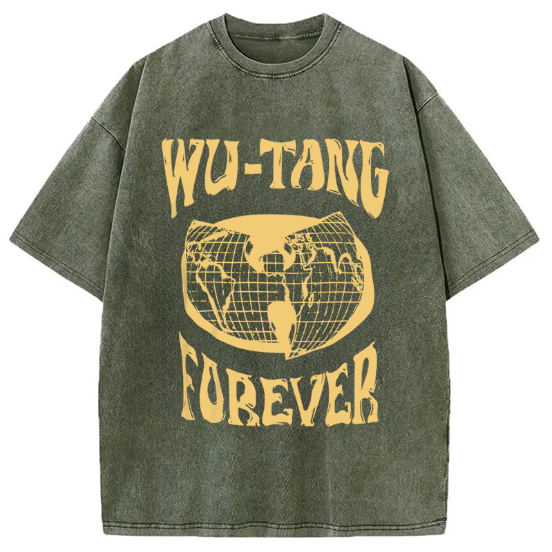 Wu-Tang Forever Hip-Hop Washed T-Shirt