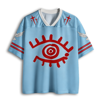 Baddiecat Anti Social ClubChristian Faith Mesh Jersey