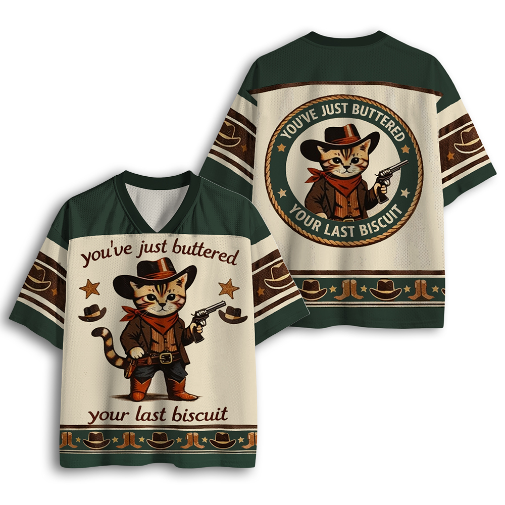 Tokyoviva You've Just Buttered Your Last Biscuit Mesh Jersey