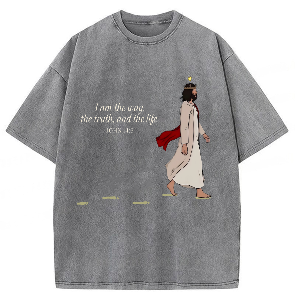 Tokyoviva Jesus The Way The Truth The Life Washed T-shirt