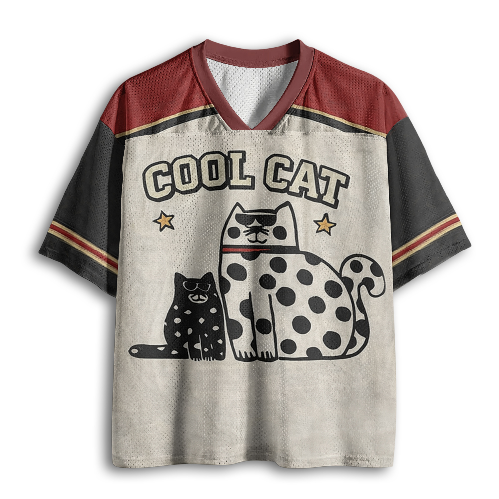 Baddiecat Cool Cat Mesh Jersey