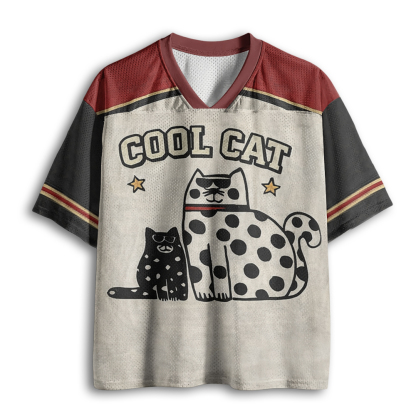 Baddiecat Cool Cat Mesh Jersey