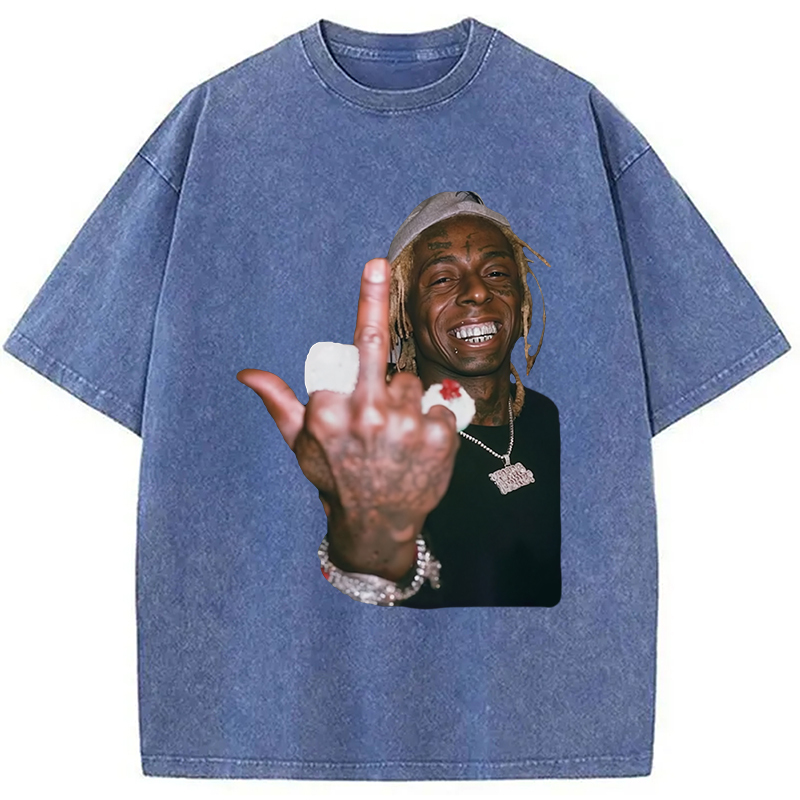 North America Tour Lil Wayne Washed T-Shirt
