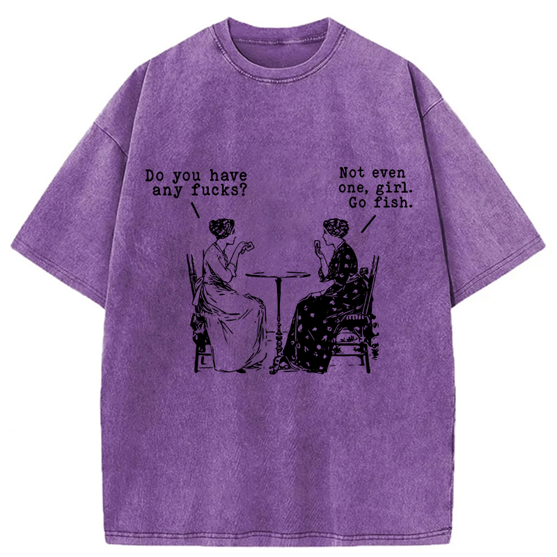 Tokyoviva Lady's Fun Chat Washed T-shirt
