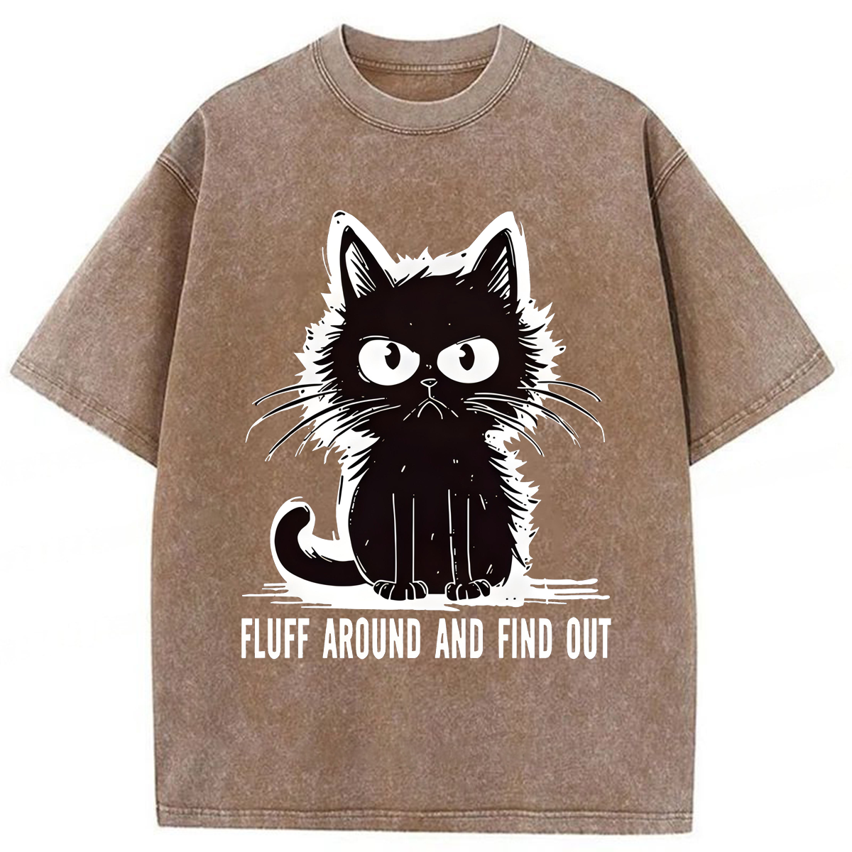 Tokyoviva Fluff Around And Find Out Washed T-shirt