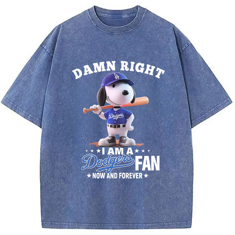 Dodgers Baseball Vintage Washed T-Shirt
